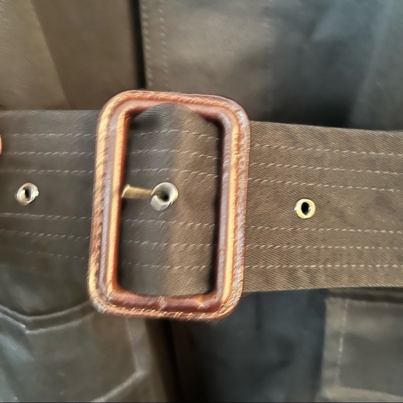 NWOT BANANA REPUBLIC belted car coat size large - Picture 4 of 6